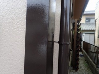 樋もきれいに塗装できました。