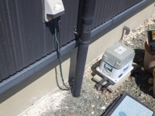 塗装前の樋です。