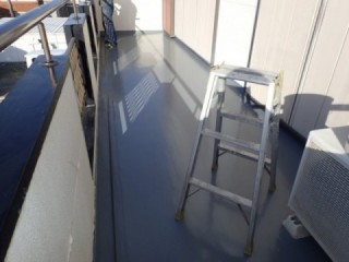 ベランダきれいになりました。