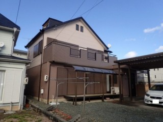 点検後足場を解体し完成です。