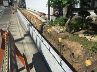 化粧ブロックは（ＴＯＹＯ・ＳＴ　スピリット　0ＬＷ）150を使用してます。