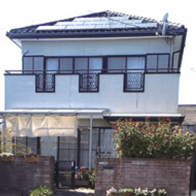 外壁塗装　工事前